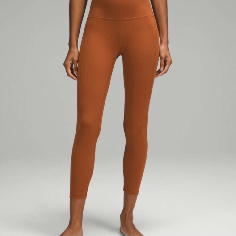 LULULEMON Align High Rise Pockets Leggings warm Brown SABLE Leggings size 4